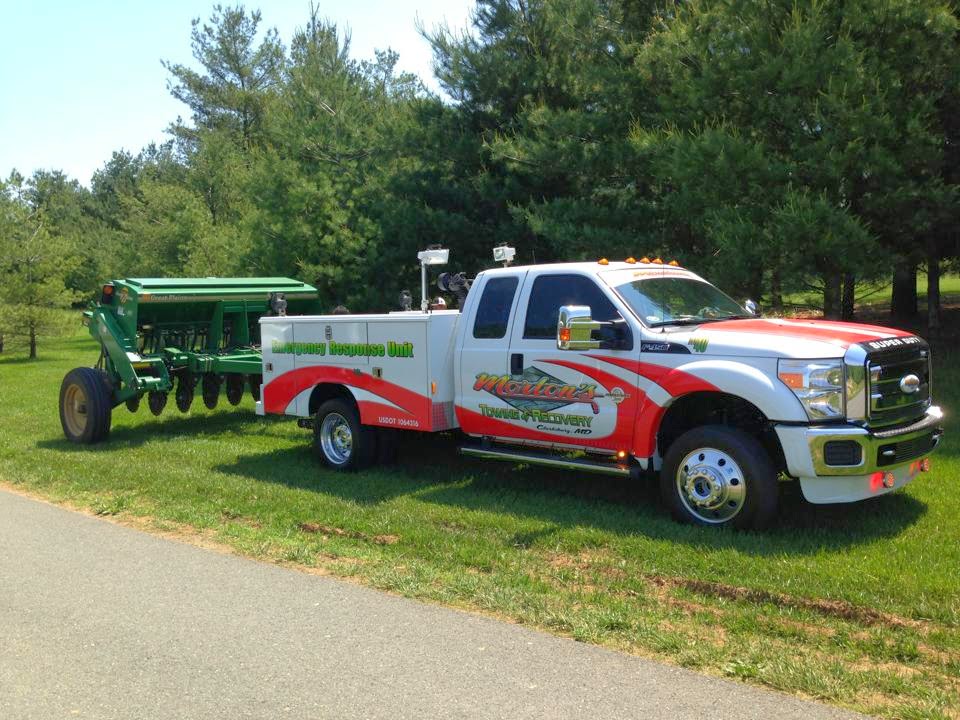 Roadside Asssistance with Mortons Towing -Maryland